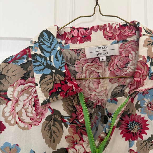 Red Sky Pants - Red Sky Floral Boilersuit